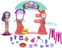 Enchantimals Mattel Games Enchantimals Ocean Kingdom Onderzeeboot Café met Martina Zeemeermin Minipop