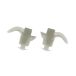 Bouchons d'oreilles en silicone sans marque pour la natation - Confort et protection