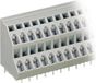 WAGO 736-104 Borne double étage 2,50 mm² Nombre de pôles 8 Gris 1 pièce(s)
