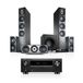 Teufel DEFINION 3 Surround + Denon X3800H "5.1-Set" Anthracite