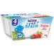 Nestlé P'Tit Brassé Boissons lactées 6+ mois, 4 x 100 g (400 g)