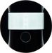 Hager bewegingsmelder beweging comfort 1,1 m met interface R1 zwart