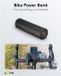 Goobay Powerbank pour vélo avec 5000mAh, powerbank mobile idéale pour montage sur le cadre, avec connexion USB-A et USB-C