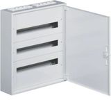 Hager Polo FW324WT verdeelkast metalen oppervlak klasse I 3 x 24 modules
