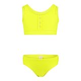 No Way Monday crop bikini geel