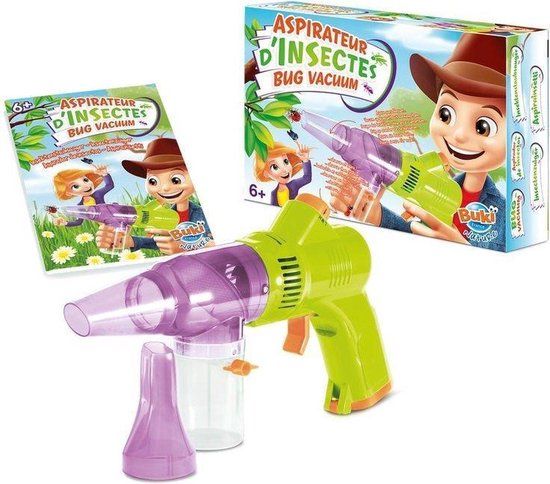 Buki Insectenzuiger - Groen/Paars - 8+ jaar