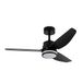 Eden pulse Zwarte ventilator, 20 W, led, geïntegreerd, 2350 lm, 3 temperaturen, afstandsbediening, 38/48 x 112 x 112 cm
