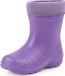 Ladeheid LA-KL-050 Kinder Regenlaarzen - Rubber - met Binnenschoen - EVA - Wasbare Binnenschoen - Violet - 22