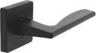Intersteel Deurkruk Apeldoorn- vierkant rozet 7mm- nokken mat zwart