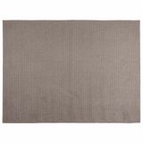 vidaXL Vloerkleed LUGO Crème en Taupe 140 x 200 cm Polyester