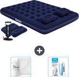 Bestway Luchtbed - 2-Persoons - 152 x 203 x 22 cm - Blauw