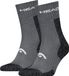 HEAD unisex 2P halfhoge sokken hiking grijs