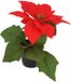 AM/63 Étoile de Noël, fleur artificielle, rouge, 19 cm