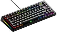 GLORIOUS GMMK 3 Pro Custom Toetsenbord 75% UK Zwart Formaat | Modulair Hotswappable Mechanisch Ontwerp, CNC Aluminium Behuizing, Geluidsdempend Schuim, Engelse QWERTY Lay-out, MGS