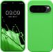 kwmobile hoesje geschikt voor Google Pixel 10 / Pixel 10 Pro - Hoesje met siliconen coating - Smartphone case in limoengroen