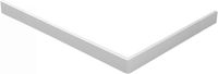 Wiesbaden Compo Acryl pour panneau de façade et jeu de pieds Rectangle 140 x 90 cm. - Blanc