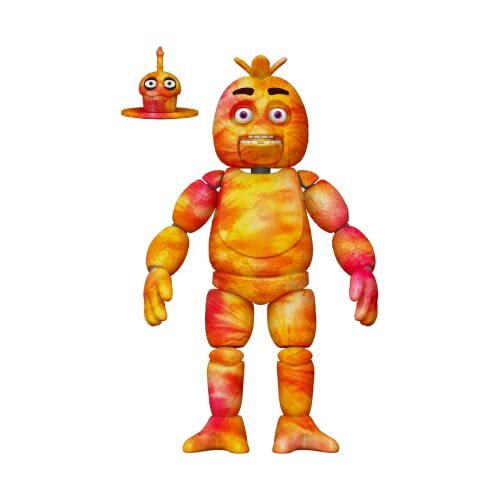 Funko Action Figure 5": Five Night's at Freddy's Tiedye-Chica, meerkleurig, eenheidsmaat, 64217