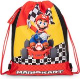 MARIOKART Gymbag / Zwemtas, Racecar - 42 x 34 cm - Polyester