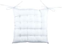 Stof Textile coussin de siège BEA - blanc - 40 x 40 x 4 cm