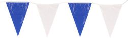 Merkloos / Sans marque Partyxplosion B.V. Vlaggenlijn - 3x - blauw/wit - 10 meter - plasi - Beieren - Oktoberfest/Bierfeest thema - vlaggetjes/slingers