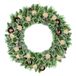 Black Box Kaprun couronne vert givré cuivre 10L 88 embouts h10xø45 cm sapin artificiel