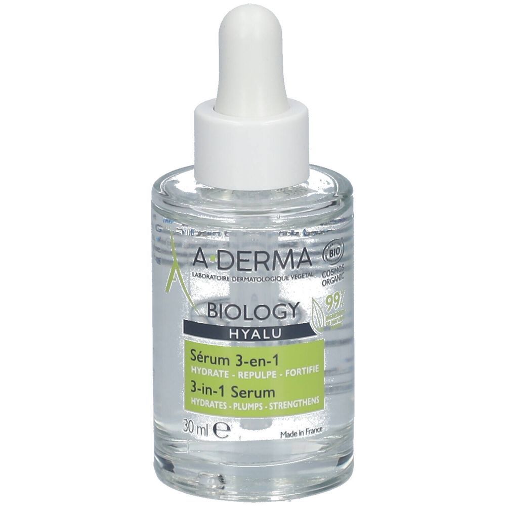 A-Derma Biology Hyalu 3-in-1 Serum - 30ml