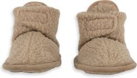 Lodger Teddy Baby Slofjes Beige 3-6 Maanden Fleece