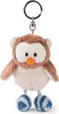 Sleutelhanger NICI sleutelhanger uil Oscar 10cm