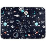 Bits&Bobs Cosmos PVC-mat, meerkleurig, 47 x 33 cm