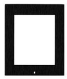 2N 9155021B intercomsysteemaccessoire Frame Zwart Kunststof