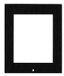 2N 9155021B intercomsysteemaccessoire Frame Zwart Kunststof