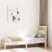 Maison Exclusive - Cadre de lit en pin massif, 75 x 190 cm, pour lit simple