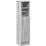 Sonoma meuble de salle de bain avec porte-rouleau gris