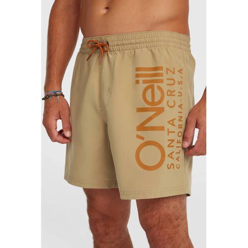 O'Neill zwemshort Cali 16' met logo beige