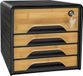 Cep Schuifladenbox Smoove Secure Silva 4 Lades Zwart/Bamboe