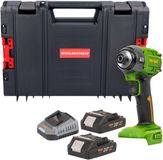 Procraft PS22bb accu-slagmoersleutel 20 V 230 Nm 1/2" borstelloos + 2x accu 2,0 Ah + oplader + RHINO-gereedschapskoffer