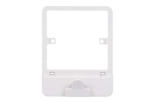 SCHNEIDER ELECTRIC Lisse Wit gegoten - Single Socket Surround, met clip, Spacer, GGBLC1GS, wit