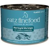 Catz finefood Classic Adult Haring en garnalen 12x200 g