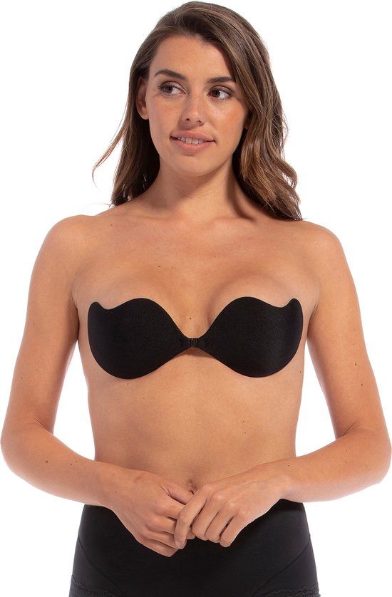 MAGIC Bodyfashion Angel Bra - Zwart - Voorgevormd - Plak BH
