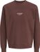 JACK & JONES JJESOHO SWEAT CREW NECK NOOS Heren Sweatshirt L Bitter Chocolate