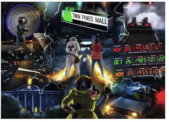 Ravensburger Puzzel Back to the Future - 1000 stukjes