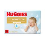 Huggies Pure Extra Care Sensitive babydoekjes, 99 procent water, zonder plastic, parfumvrij