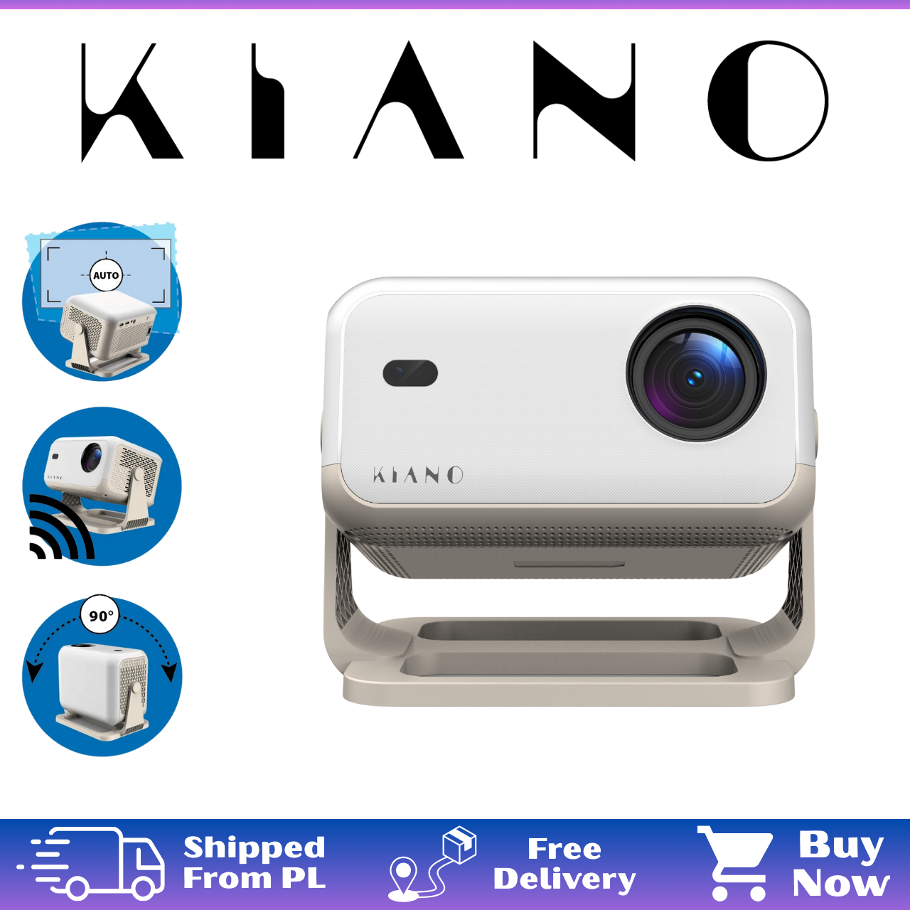 Kiano Chill Smart FHD-projector
