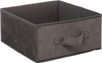 5five Opbergmand/kastmand - Grijs - 14 liter - 31 x 31 x 15 cm
