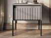 Table de chevet TRAINING 1 tiroir gris
