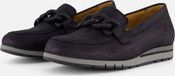 Gabor Instappers Blauw Suede Dames Maat 37