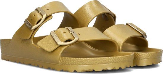 Birkenstock Arizona Eva Dames Badslippers - Goud - Maat 36