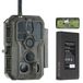 GardePro E8P wildcamera WLAN, 8000 mAh accu, IP66 waterdicht | 64MP 1296P wildcamera met mobiele telefoonoverdracht app, wilddiercamera met bewegingsmelder, nachtzicht