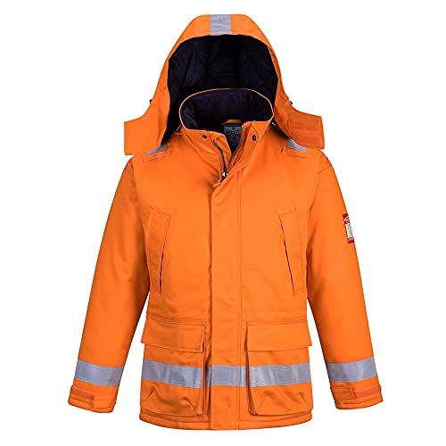 Portwest FR59 FR Winterjas Antistatisch Oranje XXL