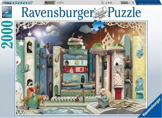 Ravensburger De straat van de romans - Legpuzzel - 2000 stukjes